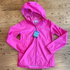 Columbia Kids Pink Rain Jacket